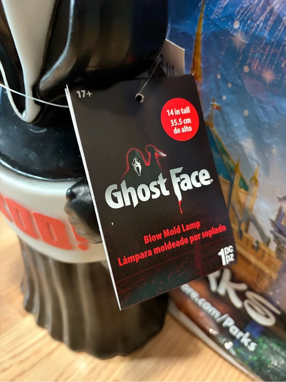 Scream Ghost Face Halloween Light Up 